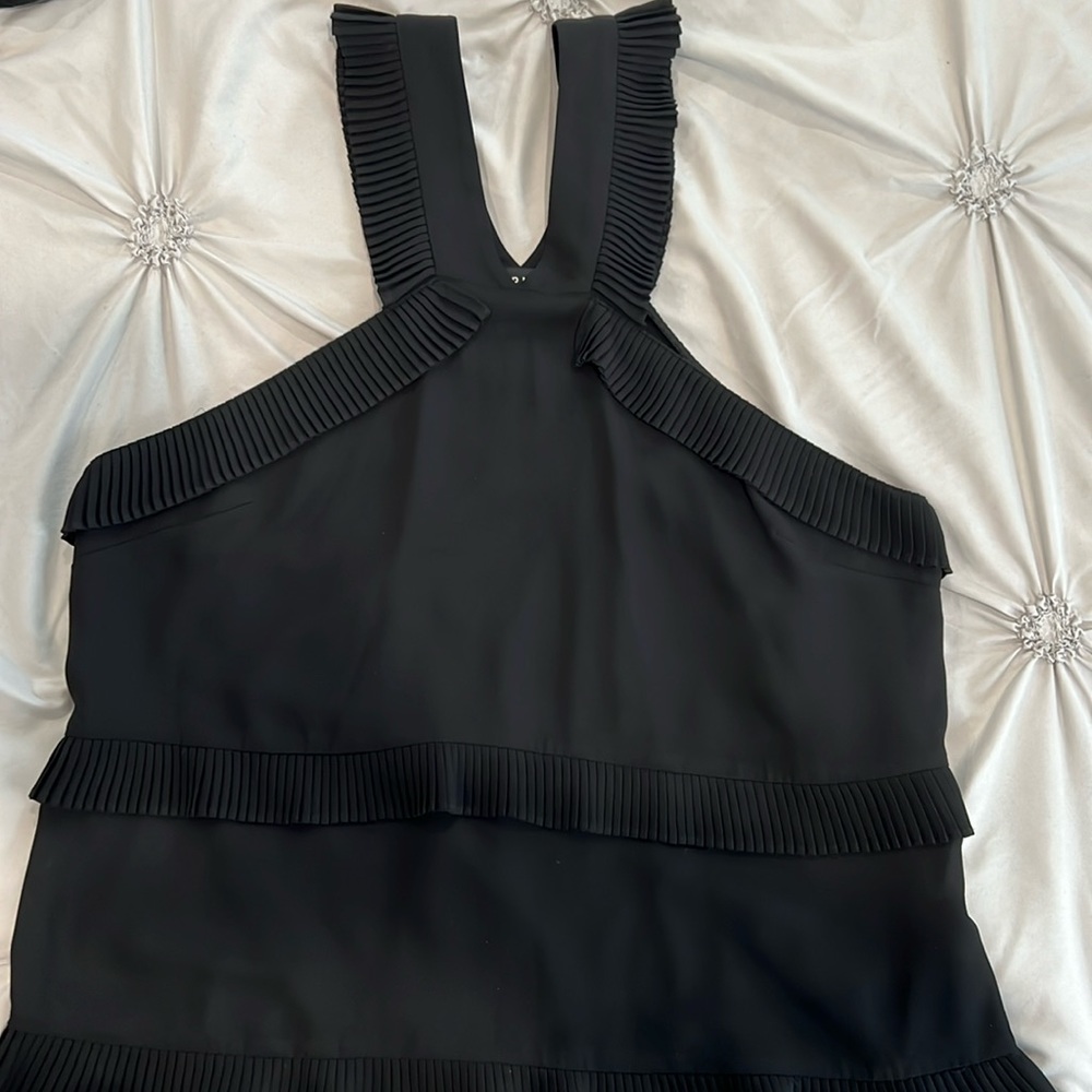 Trouvé - Designer - Black Pleated Top